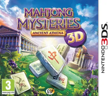 Mahjong Mysteries Ancient Athena 3D (Europe)(En,Fr,Ge,It,Es) box cover front